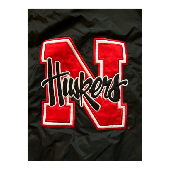 Nebraska Huskers Winter Sideline Coat Vintage Men’s Size XXL Embroidered Logo - Picture 10 of 10